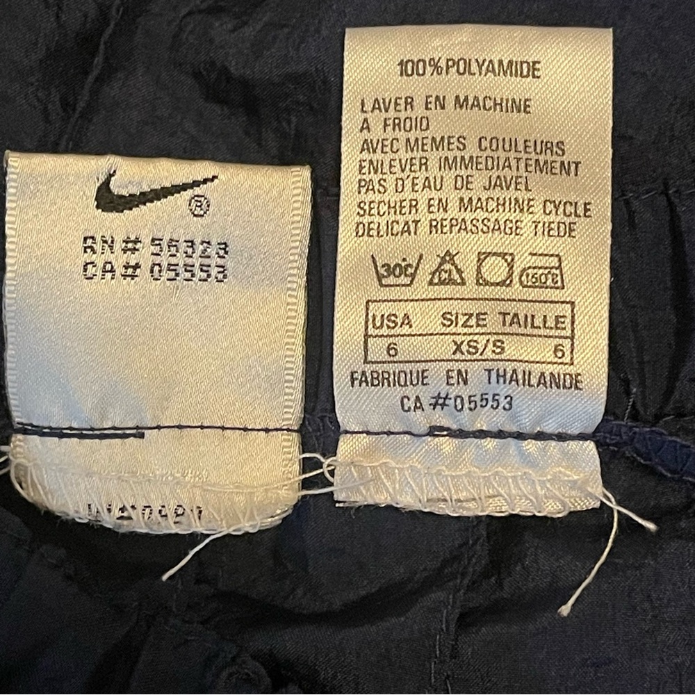 Nike Blue Nylon Swish Pleated Tennis Skirt Size 6 XS Sport Athleisure Vintage - Picture 5 of 7